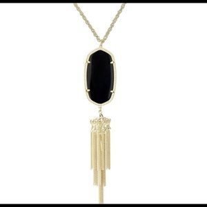 Black and Gold Rayne Kendra Scott Necklace